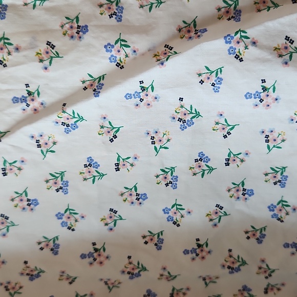 Boden 16R Floral Bouquet White Long Sleeve - Picture 3 of 4